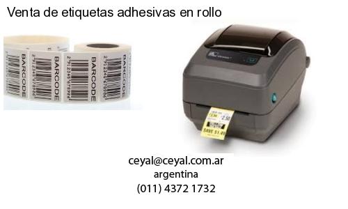 Venta de etiquetas adhesivas en rollo