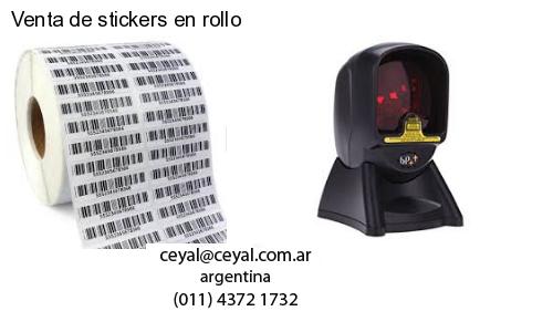 Venta de stickers en rollo