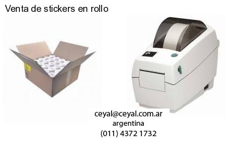 Venta de stickers en rollo