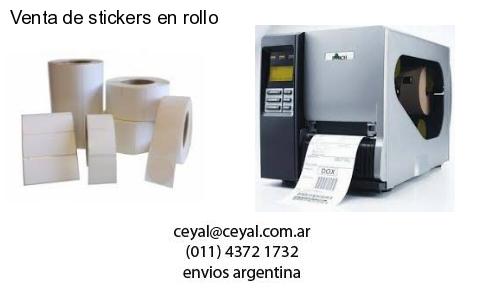 Venta de stickers en rollo