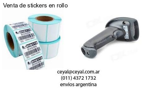 Venta de stickers en rollo