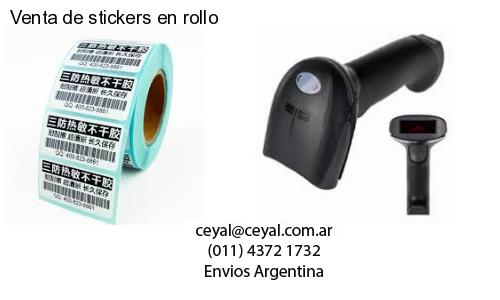 Venta de stickers en rollo