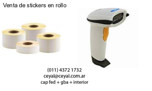 Venta de stickers en rollo