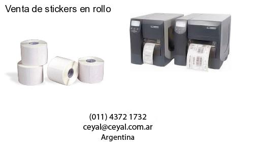 Venta de stickers en rollo