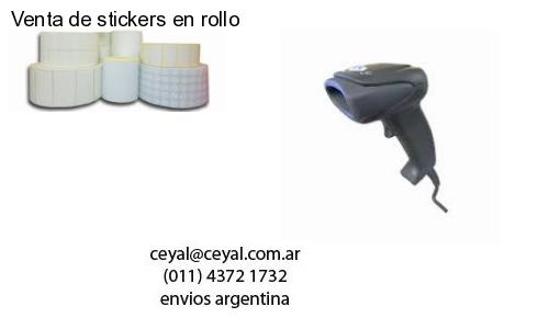 Venta de stickers en rollo