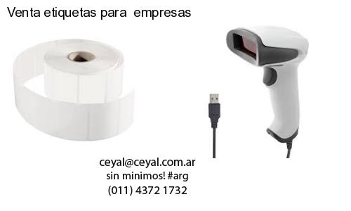 Venta etiquetas para  empresas