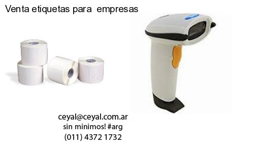 Venta etiquetas para  empresas