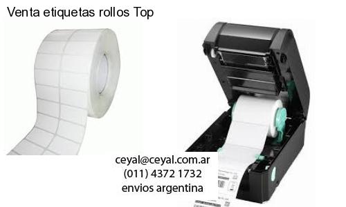 Venta etiquetas rollos Top