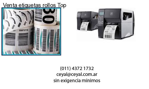Venta etiquetas rollos Top