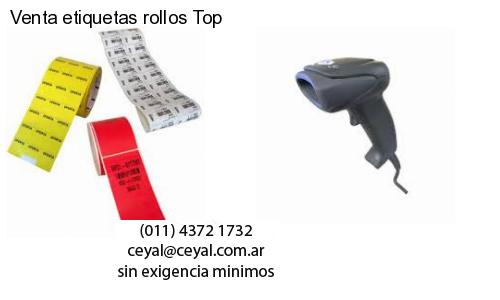 Venta etiquetas rollos Top