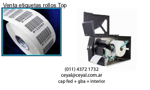 Venta etiquetas rollos Top