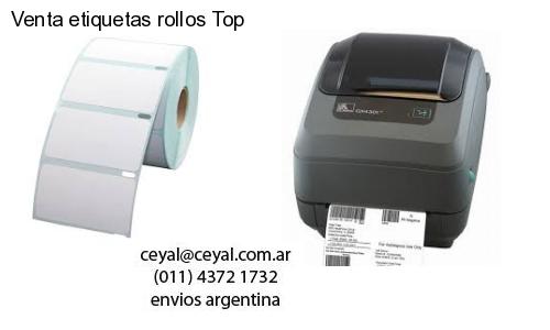 Venta etiquetas rollos Top