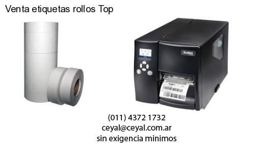 Venta etiquetas rollos Top