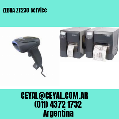 ZEBRA ZT230 service