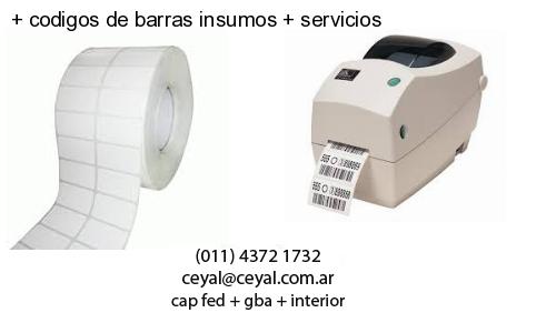   codigos de barras insumos   servicios