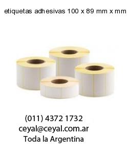 etiquetas adhesivas 100 x 89 mm x mm