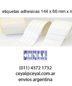 etiquetas adhesivas 144 x 86 mm x mm