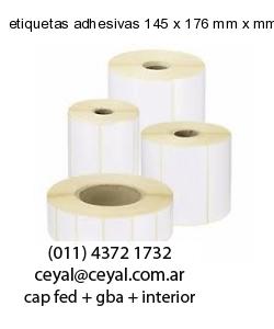 etiquetas adhesivas 145 x 176 mm x mm