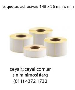 etiquetas adhesivas 148 x 35 mm x mm