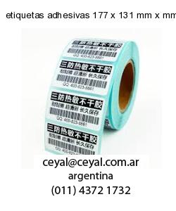 etiquetas adhesivas 177 x 131 mm x mm