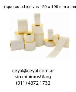 etiquetas adhesivas 180 x 199 mm x mm