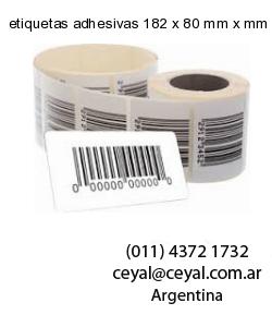 etiquetas adhesivas 182 x 80 mm x mm