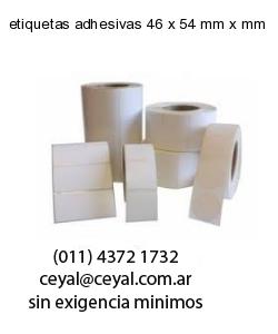 etiquetas adhesivas 46 x 54 mm x mm