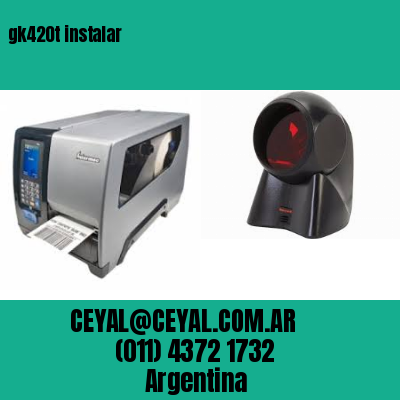 gk420t instalar