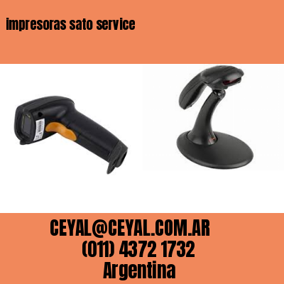 impresoras sato service