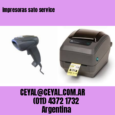 impresoras sato service