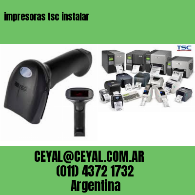 impresoras tsc instalar