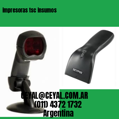 impresoras tsc insumos