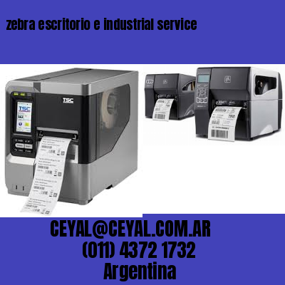 zebra escritorio e industrial service