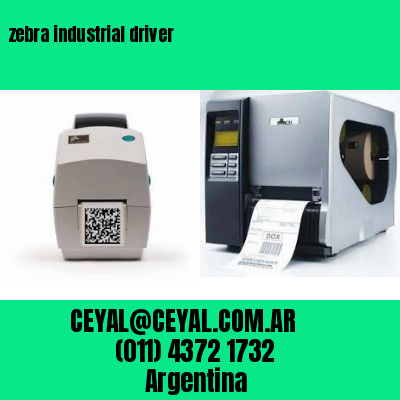 zebra industrial driver