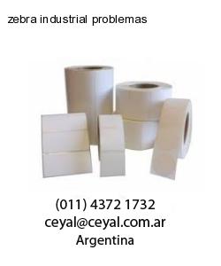 zebra industrial problemas
