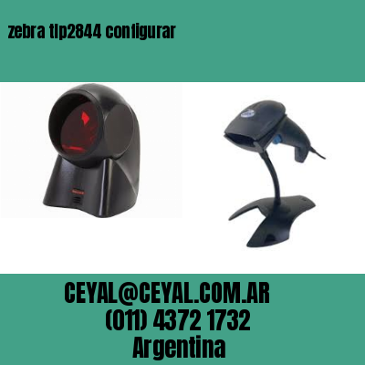 zebra tlp2844 configurar