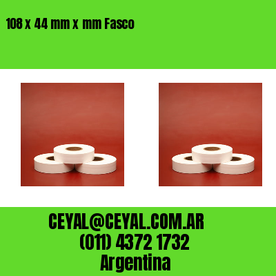 108 x 44 mm x mm Fasco