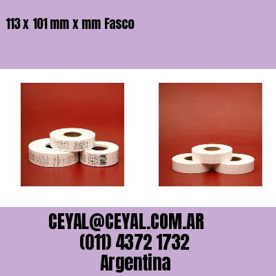 113 x 101 mm x mm Fasco