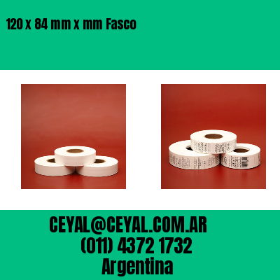 120 x 84 mm x mm Fasco