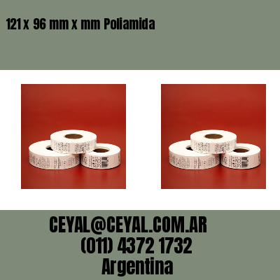 121 x 96 mm x mm Poliamida