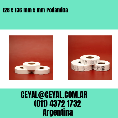 128 x 136 mm x mm Poliamida