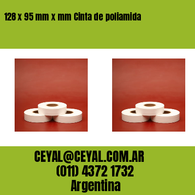 128 x 95 mm x mm Cinta de poliamida