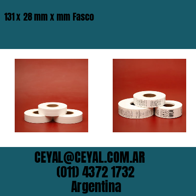 131 x 28 mm x mm Fasco