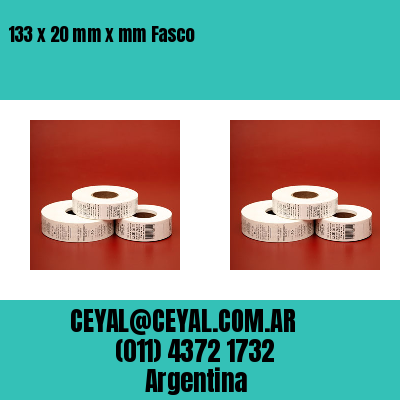 133 x 20 mm x mm Fasco