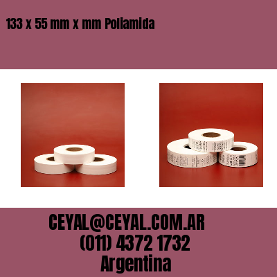 133 x 55 mm x mm Poliamida