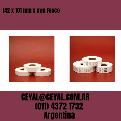 142 x 101 mm x mm Fasco