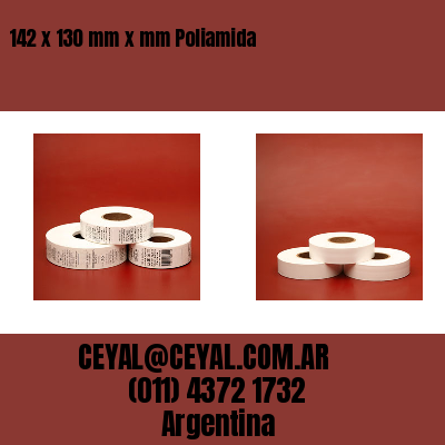 142 x 130 mm x mm Poliamida