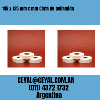 145 x 135 mm x mm Cinta de poliamida