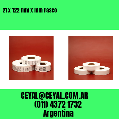 21 x 122 mm x mm Fasco