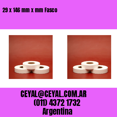 29 x 146 mm x mm Fasco